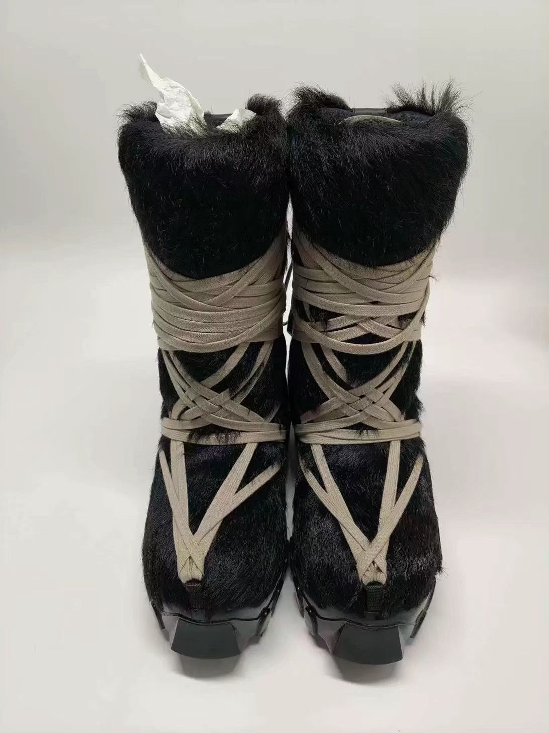 Rick Owens Rick Owens Lunar Boots Crazy Lace Ponyskin Size US 8 / EU 41 - 2 Thumbnail