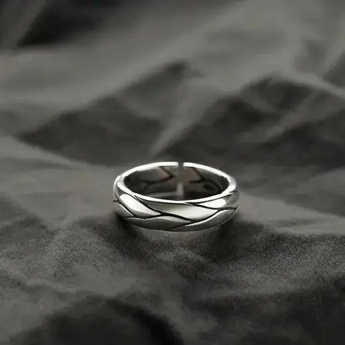 Designer × Jewelry Classic Punk Ring Size ONE SIZE - 1 Thumbnail