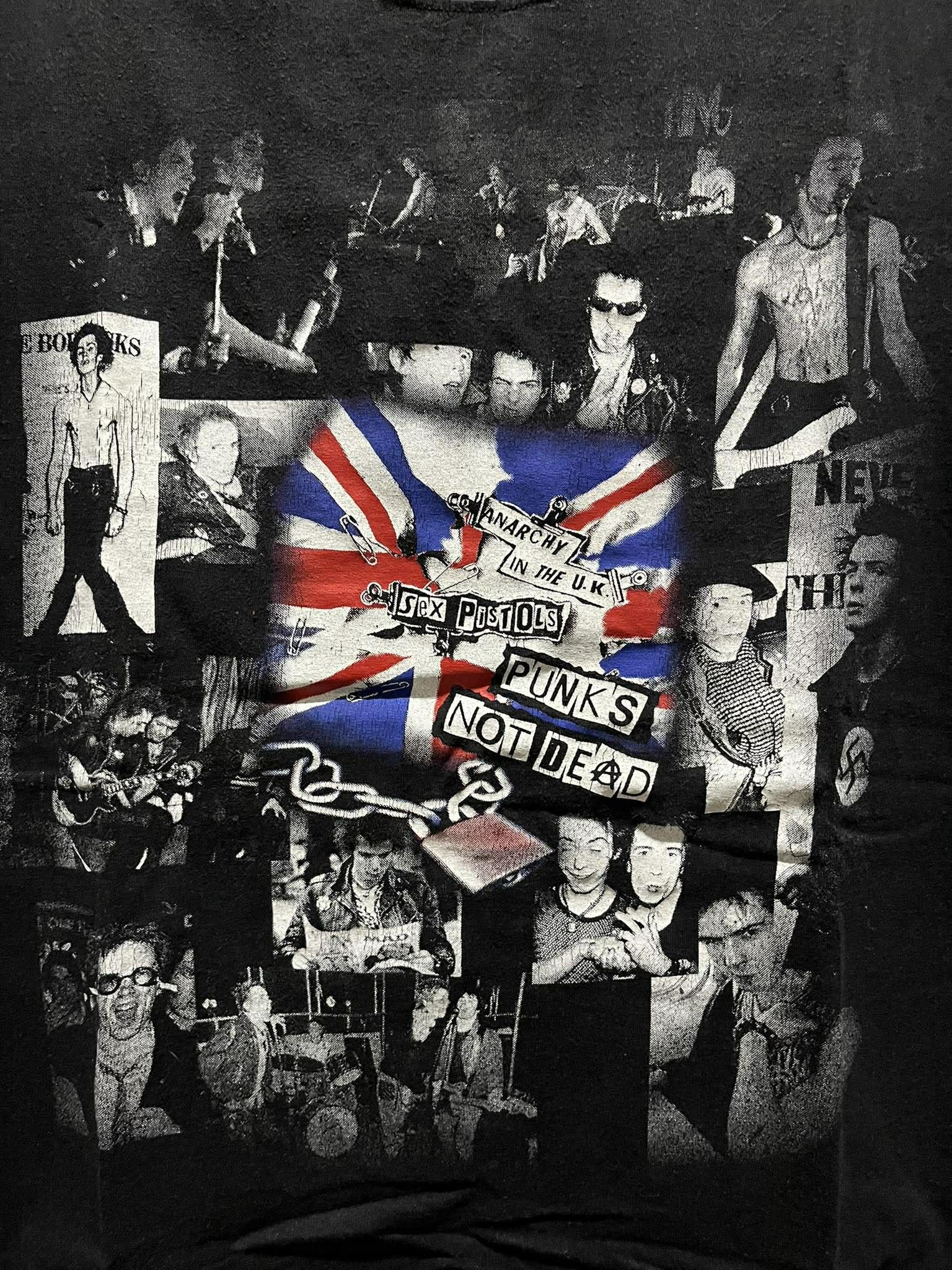 Band Tees Sex Pistols Anachy in The UK Punk Rock Band Tee Size US XL / EU 56 / 4 - 3 Thumbnail