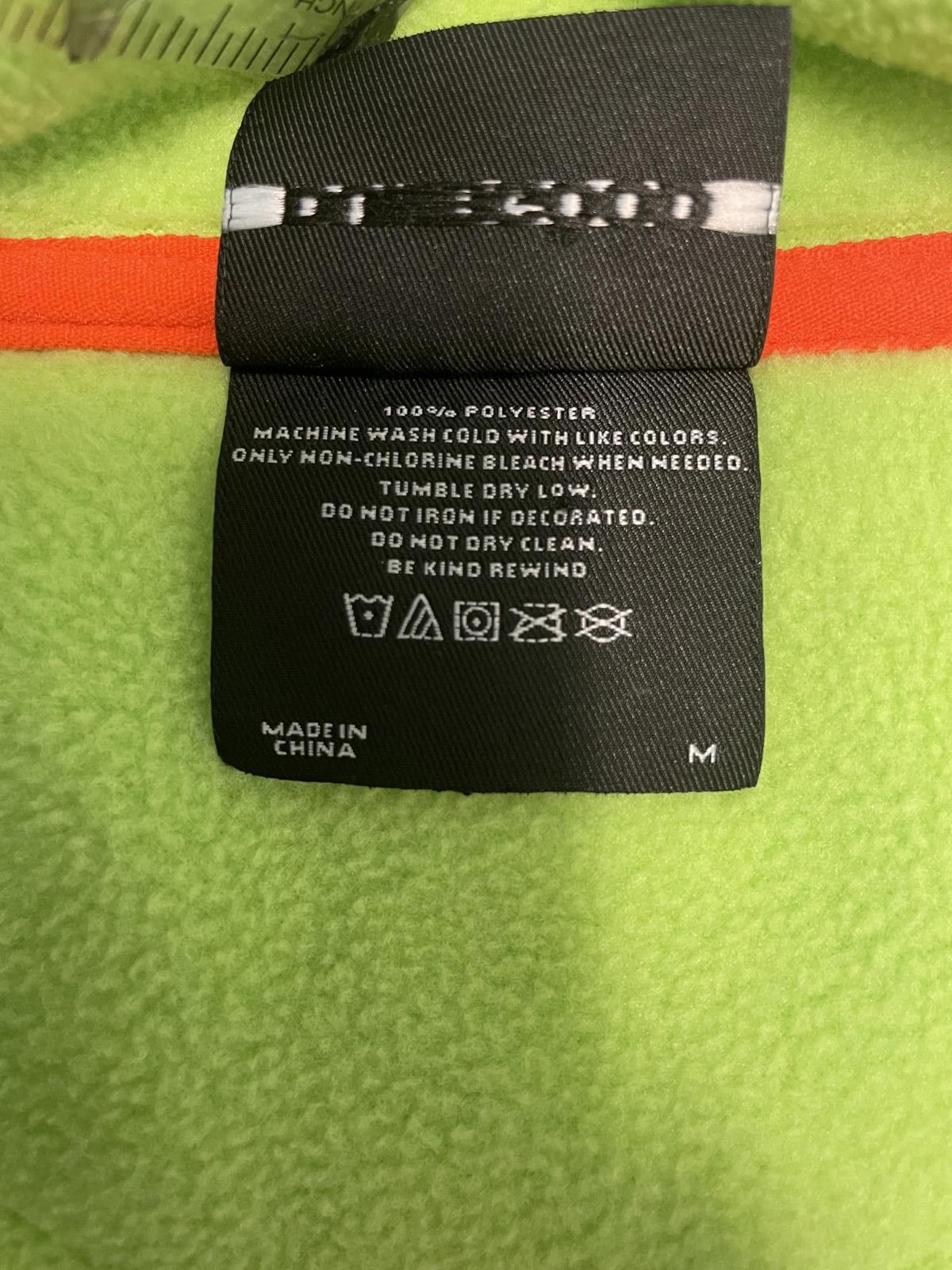 Nickelodeon Nickelodeon Vintage Green Fleece Pullover - Size M Size US M / EU 48-50 / 2 - 4 Thumbnail