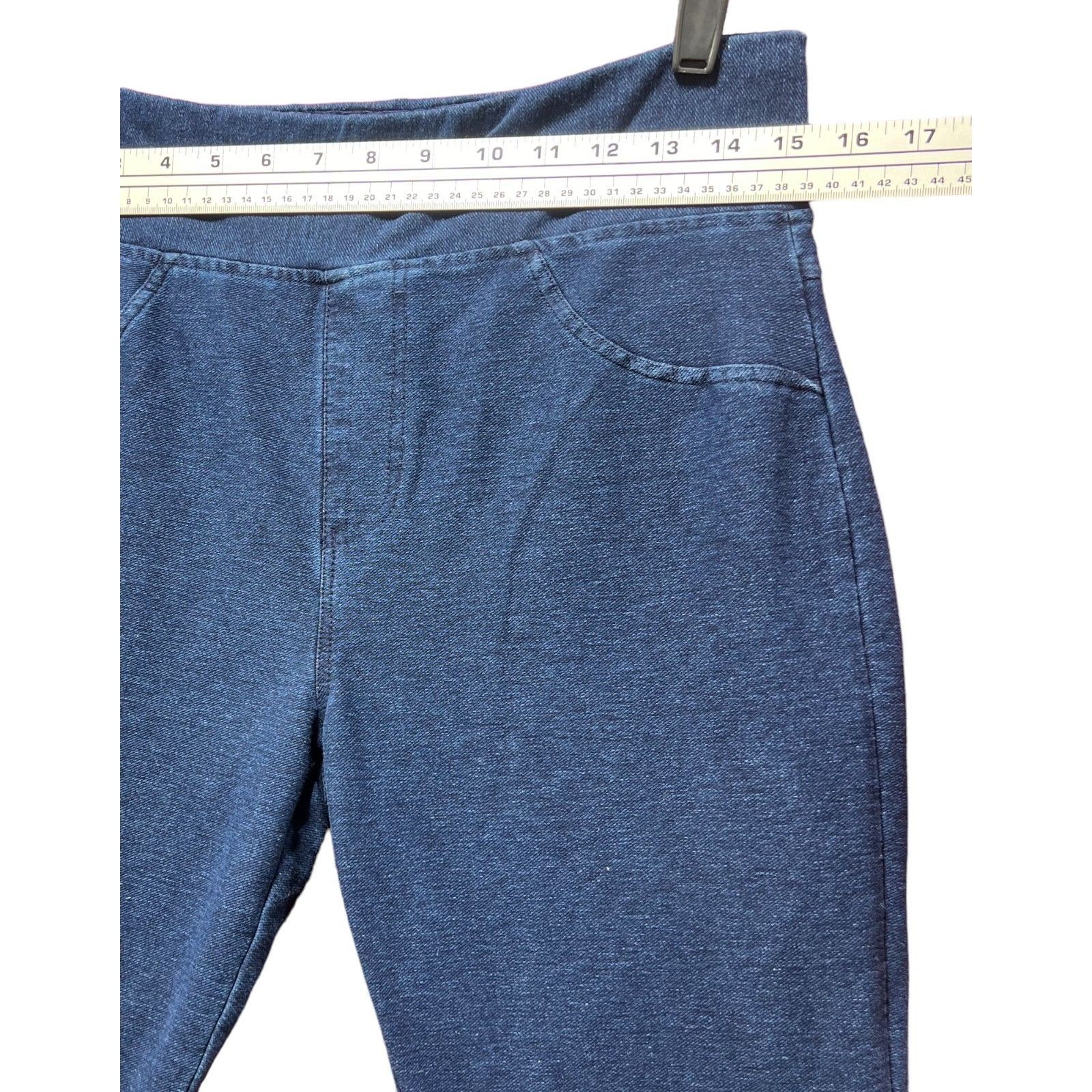 Other A New Day - Women's High Waisted Leggings - Blue - Large Size 30" / US 8 / IT 44 - 3 Thumbnail