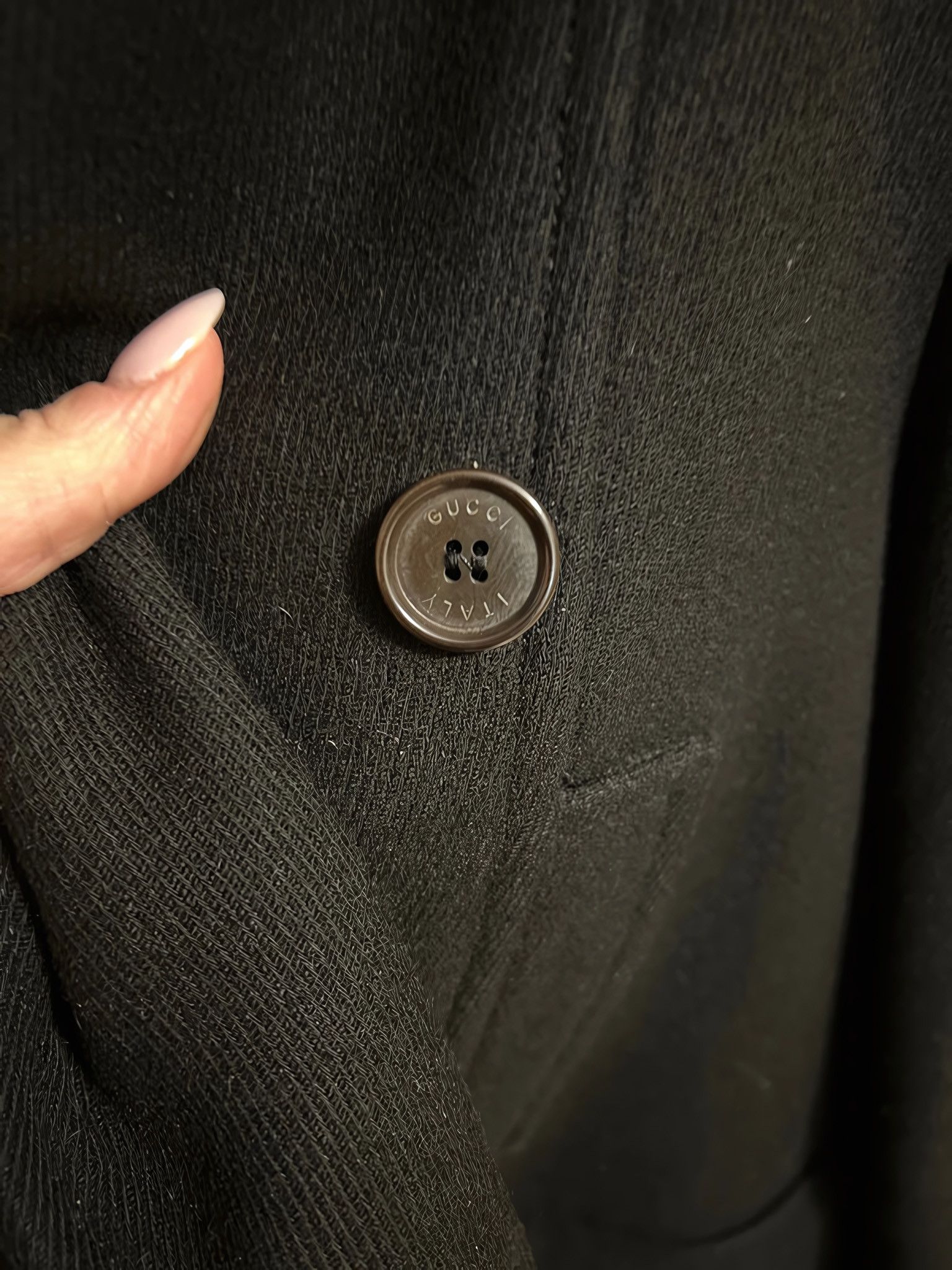 Gucci DOUBLE BREASTED WOOL COAT BY TOM FORD Size US M / EU 48-50 / 2 - 4 Thumbnail