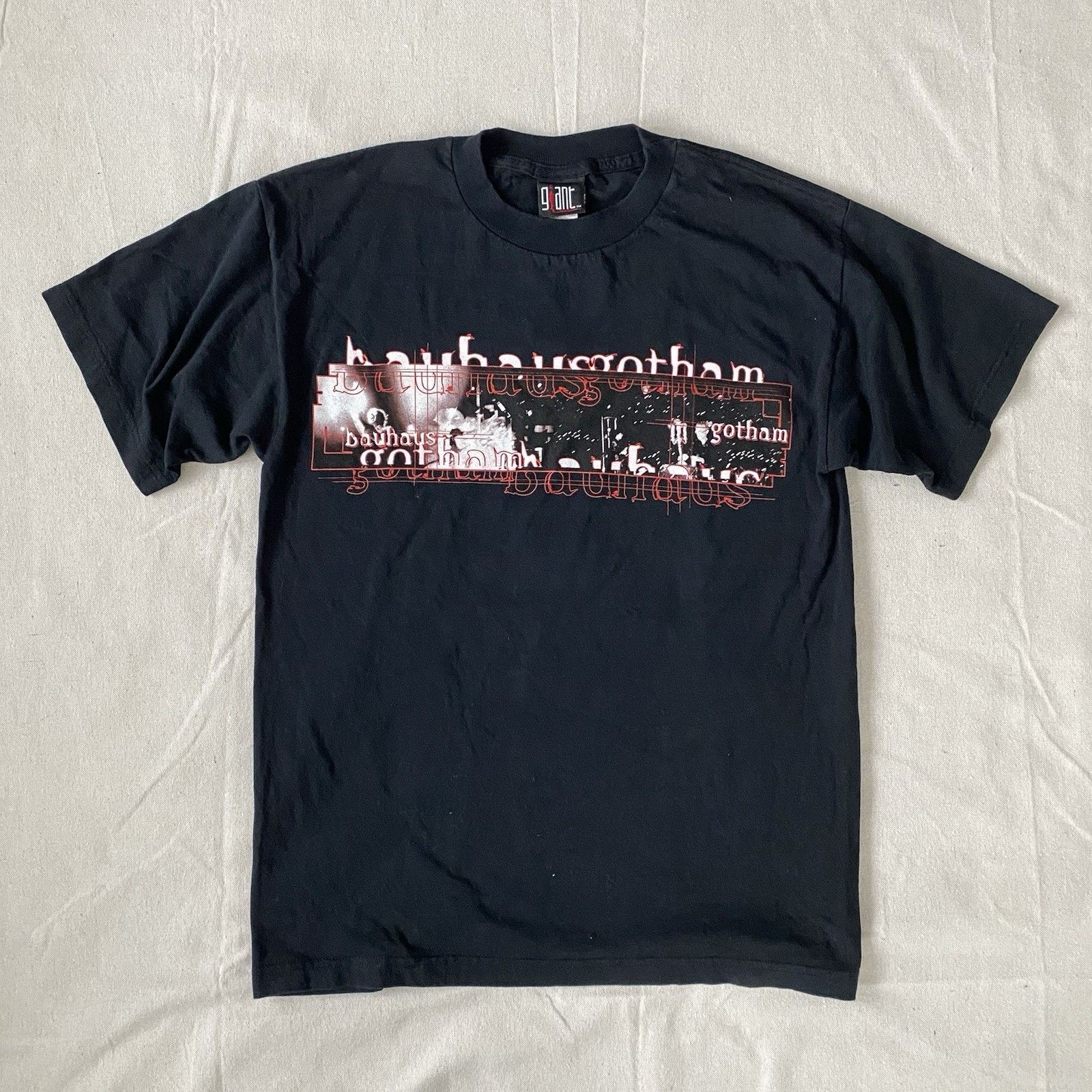 Giant Vintage 90s Bauhaus Gotham L Black Peter Murphy Shirt Punk Size US L / EU 52-54 / 3 - 1 Thumbnail