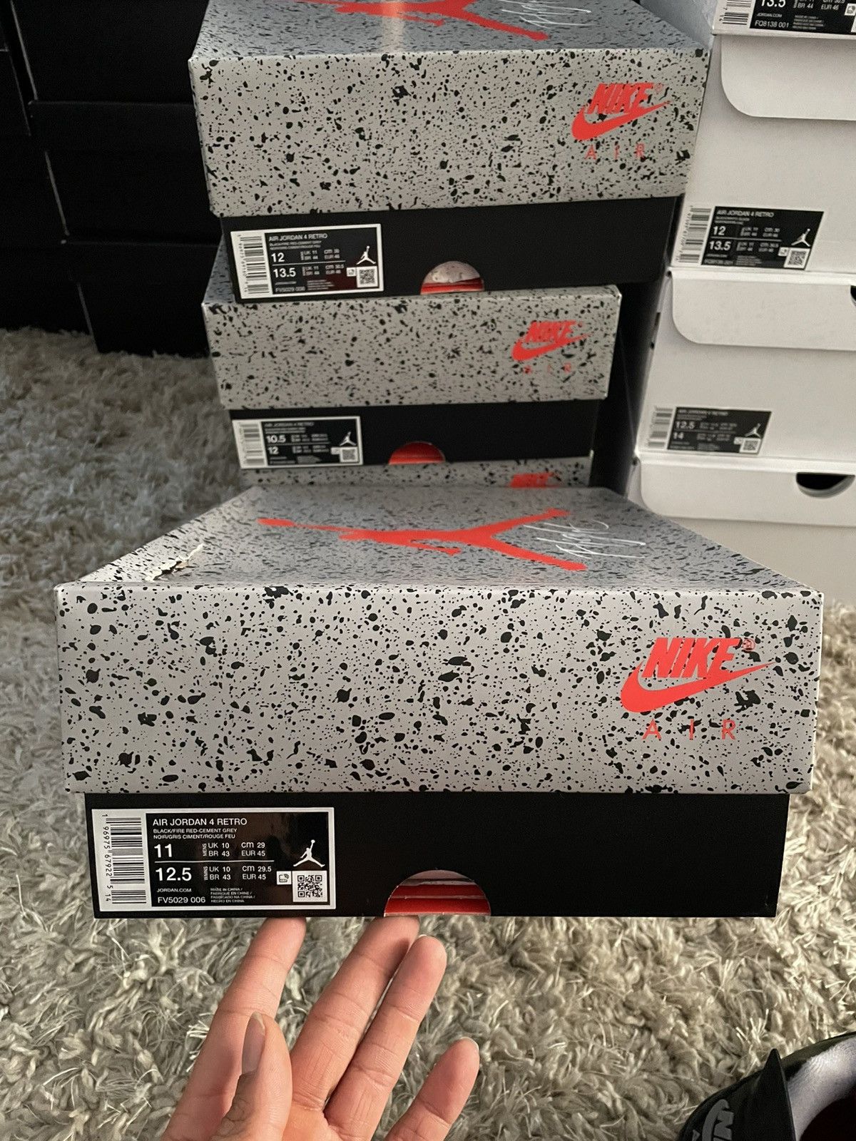 Jordan Brand Jordan 4 Bred Reimagined Size US 11 / EU 44 - 8 Thumbnail