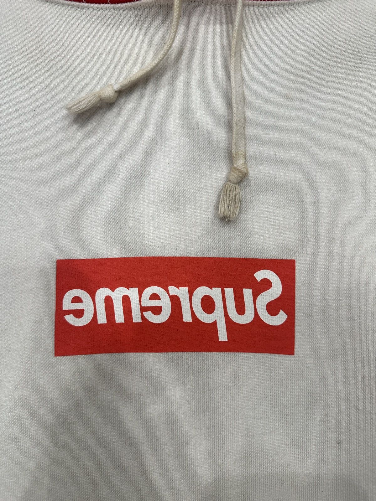 Comme des Garcons × Supreme Supreme Comme Des Garcon Red Harold Hunter Box Logo S/S’14 Size US L / EU 52-54 / 3 - 6 Thumbnail