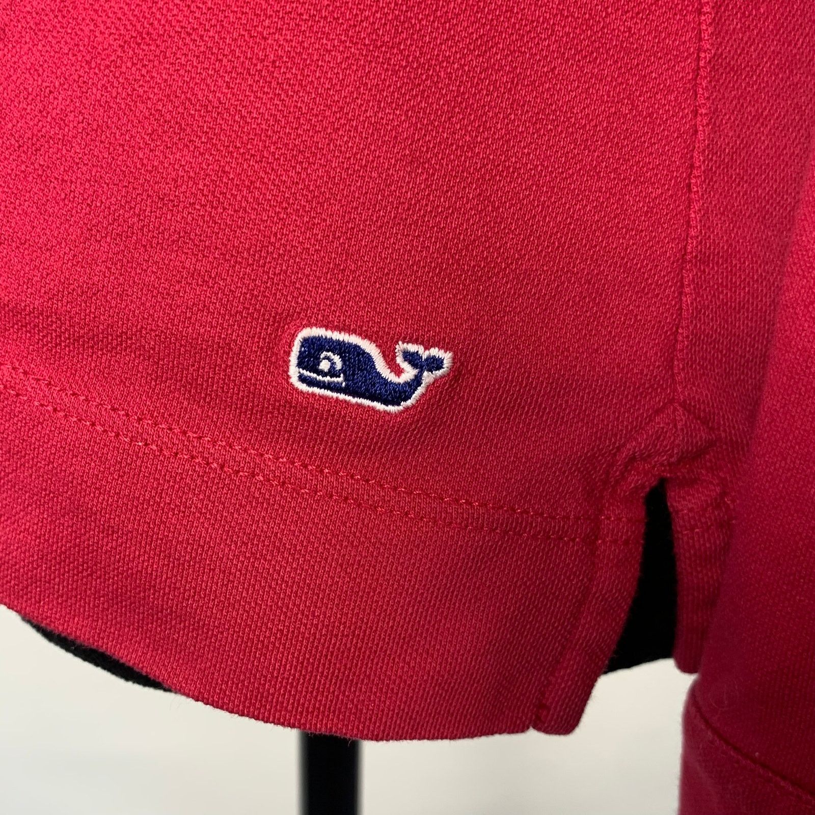 Vineyard Vines Vineyard Vines by Shep & Ian Polo Shirt Women's Small Red Size S / US 4 / IT 40 - 6 Thumbnail