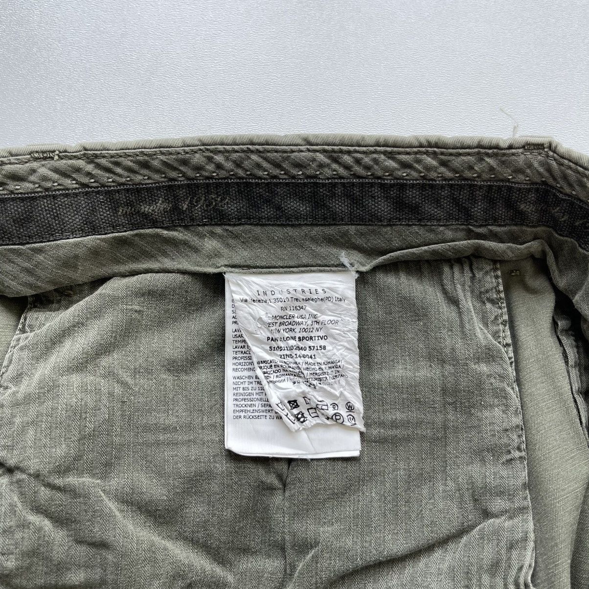 Moncler Moncler Garment Classic Slim Fit Chino Stretch Pants Olive Size US 36 / EU 52 - 10 Thumbnail