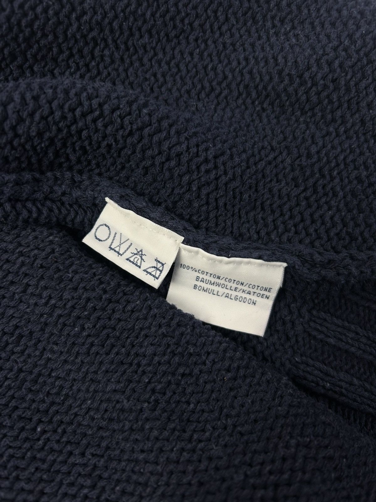 Polo Ralph Lauren Vintage Polo Ralph Lauren Knit Cotton Sweater Navy XL Y2K Size US XL / EU 56 / 4 - 11 Thumbnail