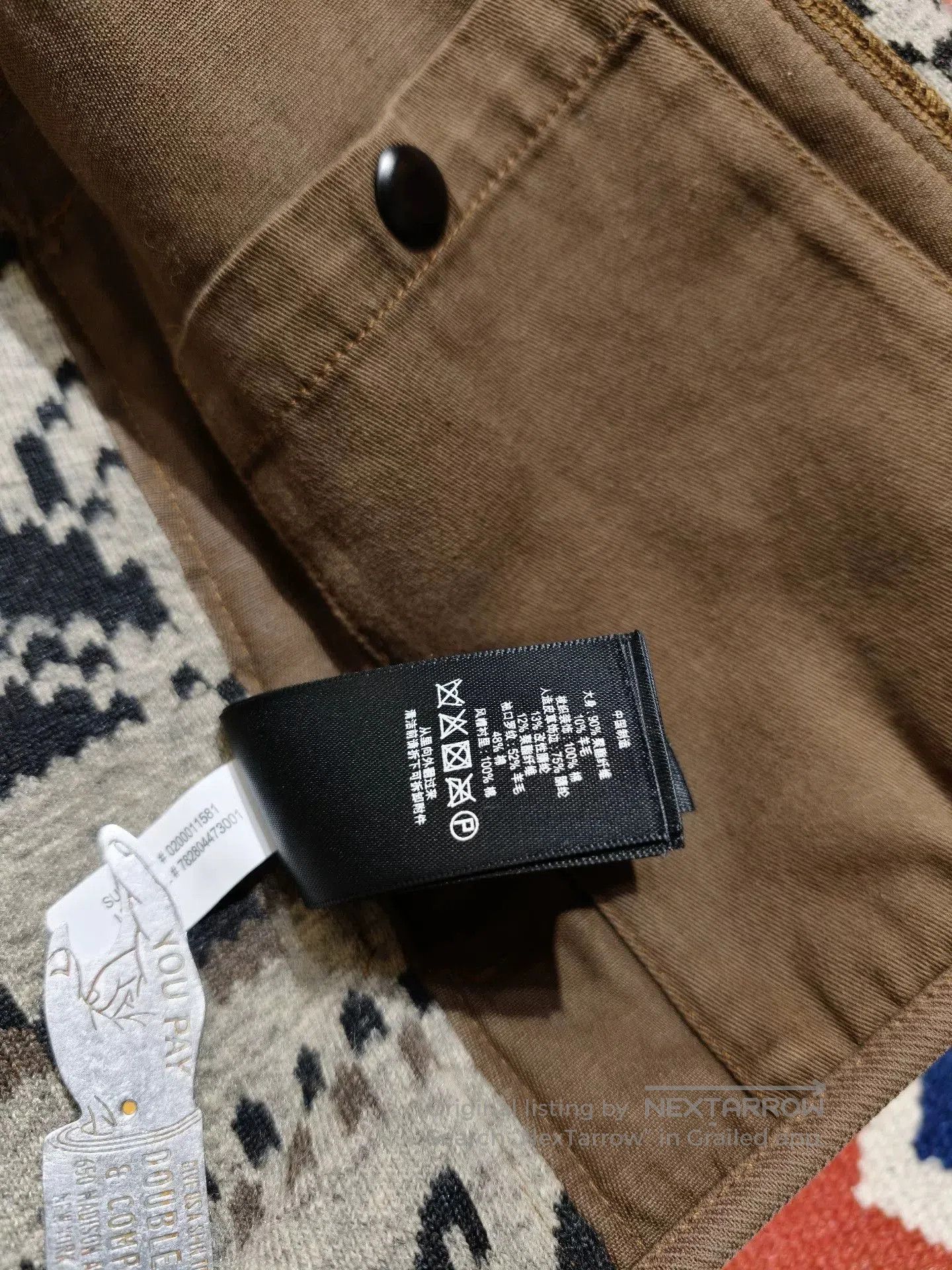 RRL Ralph Lauren RRL Southwest Pattern Fleece Hoodie Size S. Size US S / EU 44-46 / 1 - 9 Thumbnail