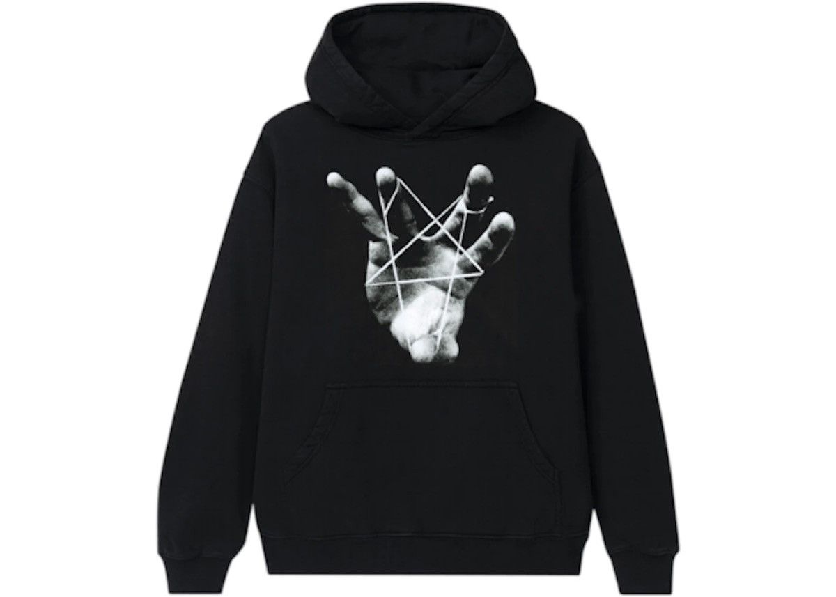 image of Playboi Carti Whole Lotta Red Wlr Hand Hoodie in Black, Men's (Size 2XL)