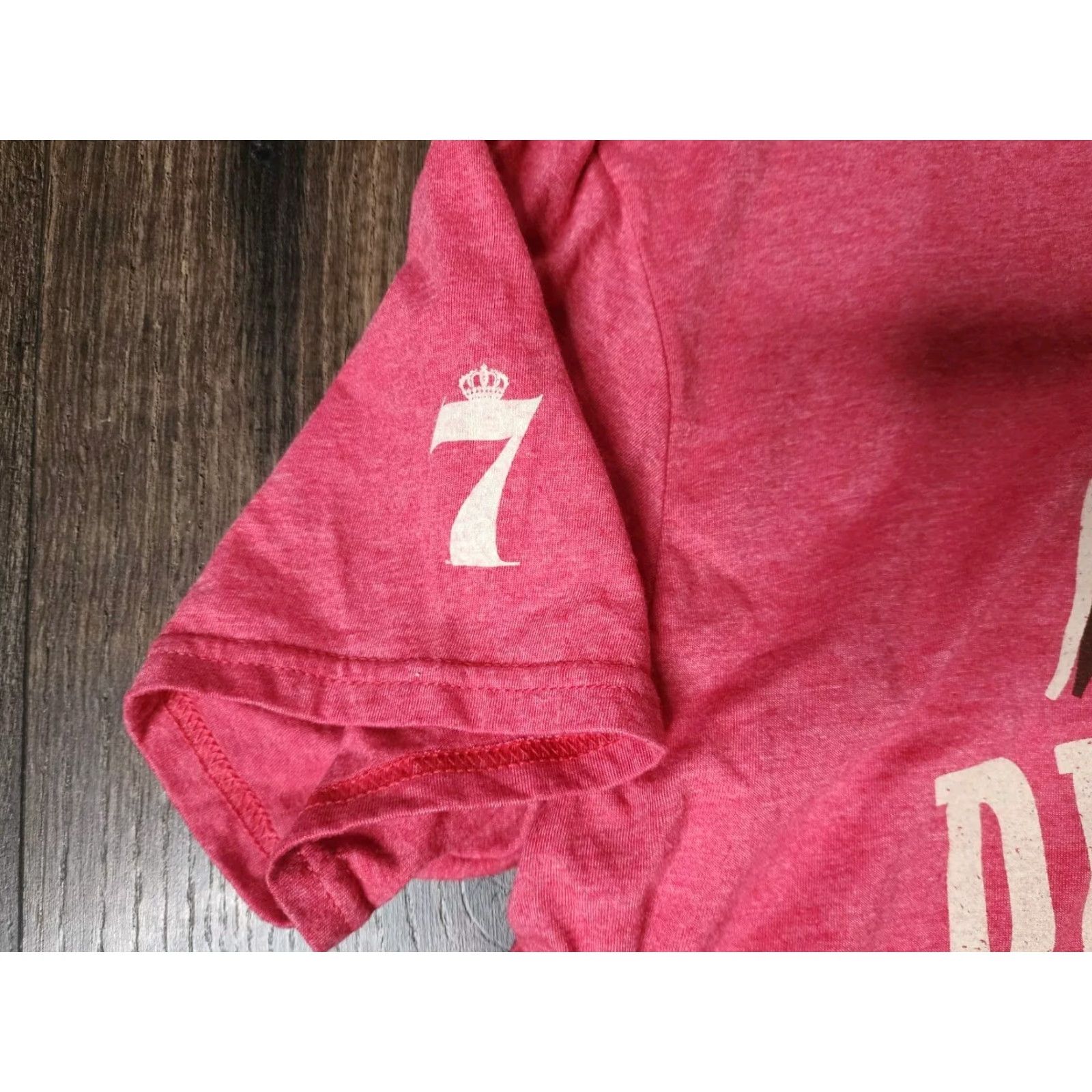 Vintage Vintage Seagrams 7 Whiskey Bar Day T-Shirt Women M Red Cotton Casual Size M / US 6-8 / IT 42-44 - 4 Thumbnail