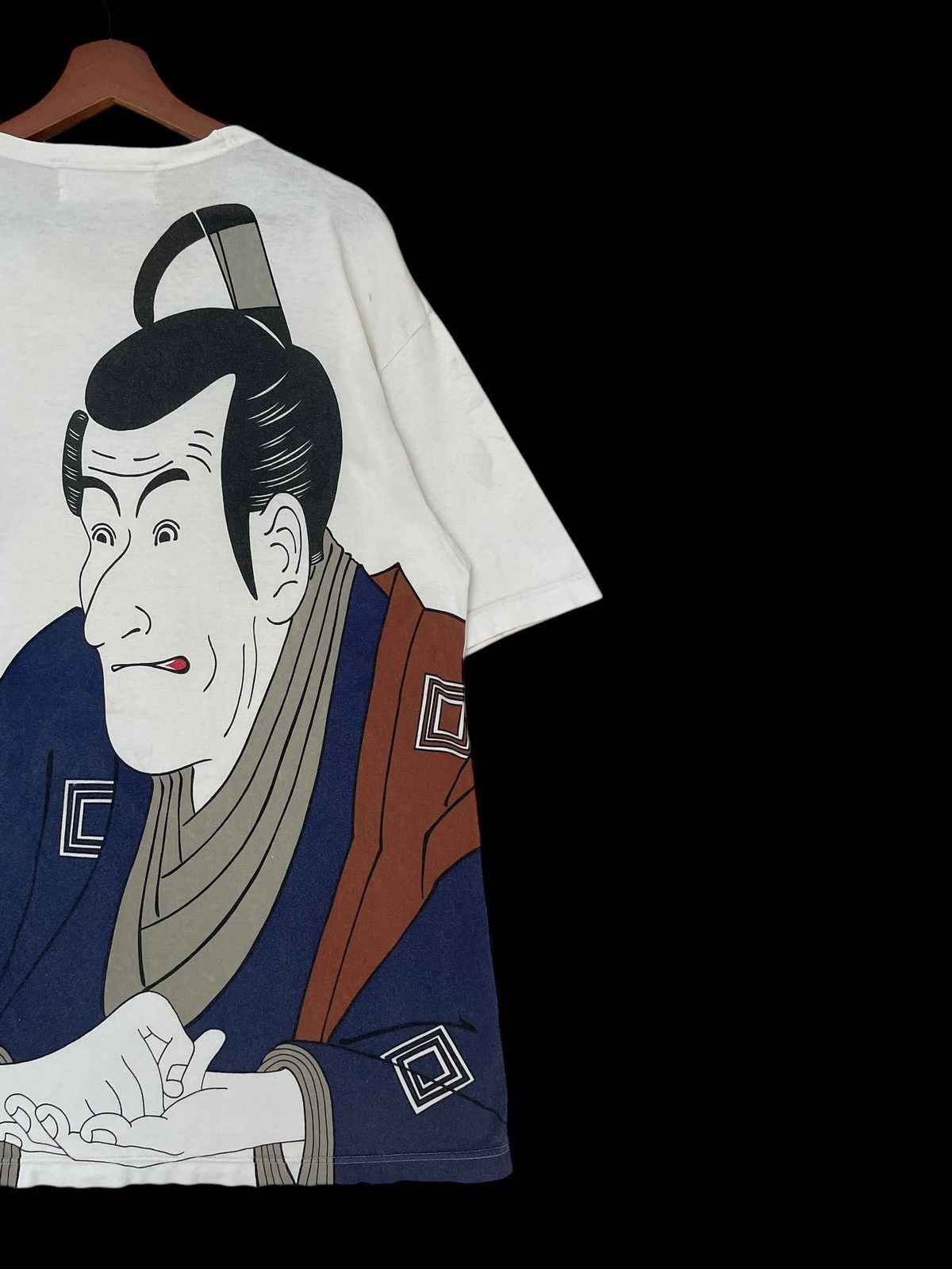 Japanese Brand × Vintage Vintage Japanese Brand Geisha Fullprint T-shirt 1990s Size US L / EU 52-54 / 3 - 8 Thumbnail