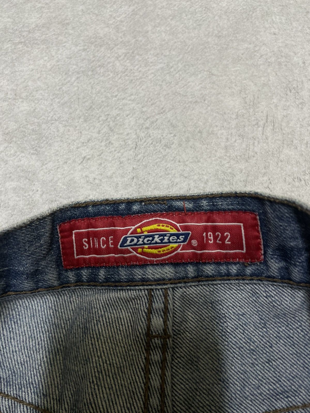Dickies × If Six Was Nine × Le Grande Bleu (L.G.B.) Y2K Distress Dickies Cuffs Denim IFSIXWASNINE Style Size US 31 - 14 Thumbnail