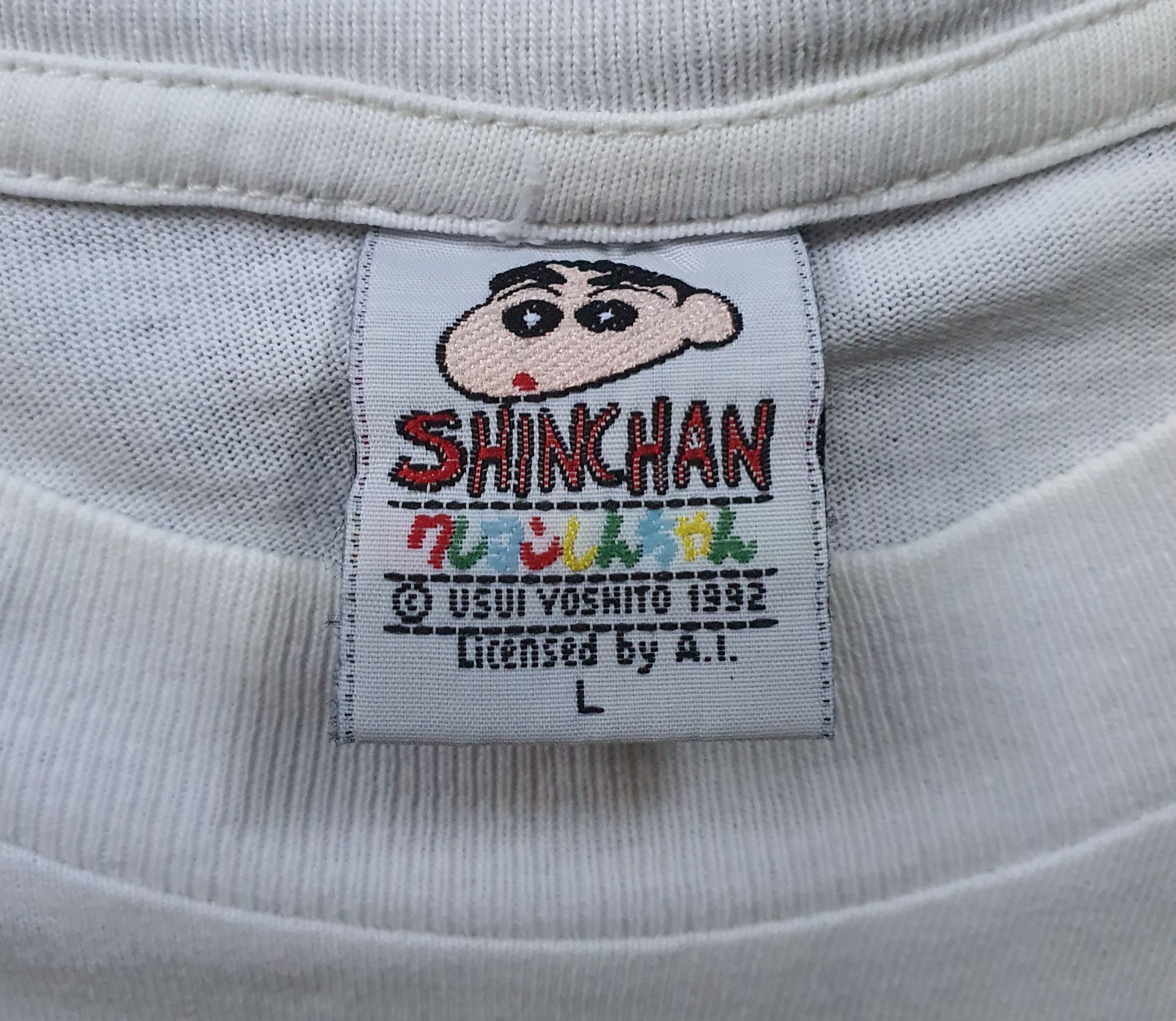 Anime 1992 Crayon Shin-chan Womens T shirt size Medium Size M / US 6-8 / IT 42-44 - 7 Thumbnail