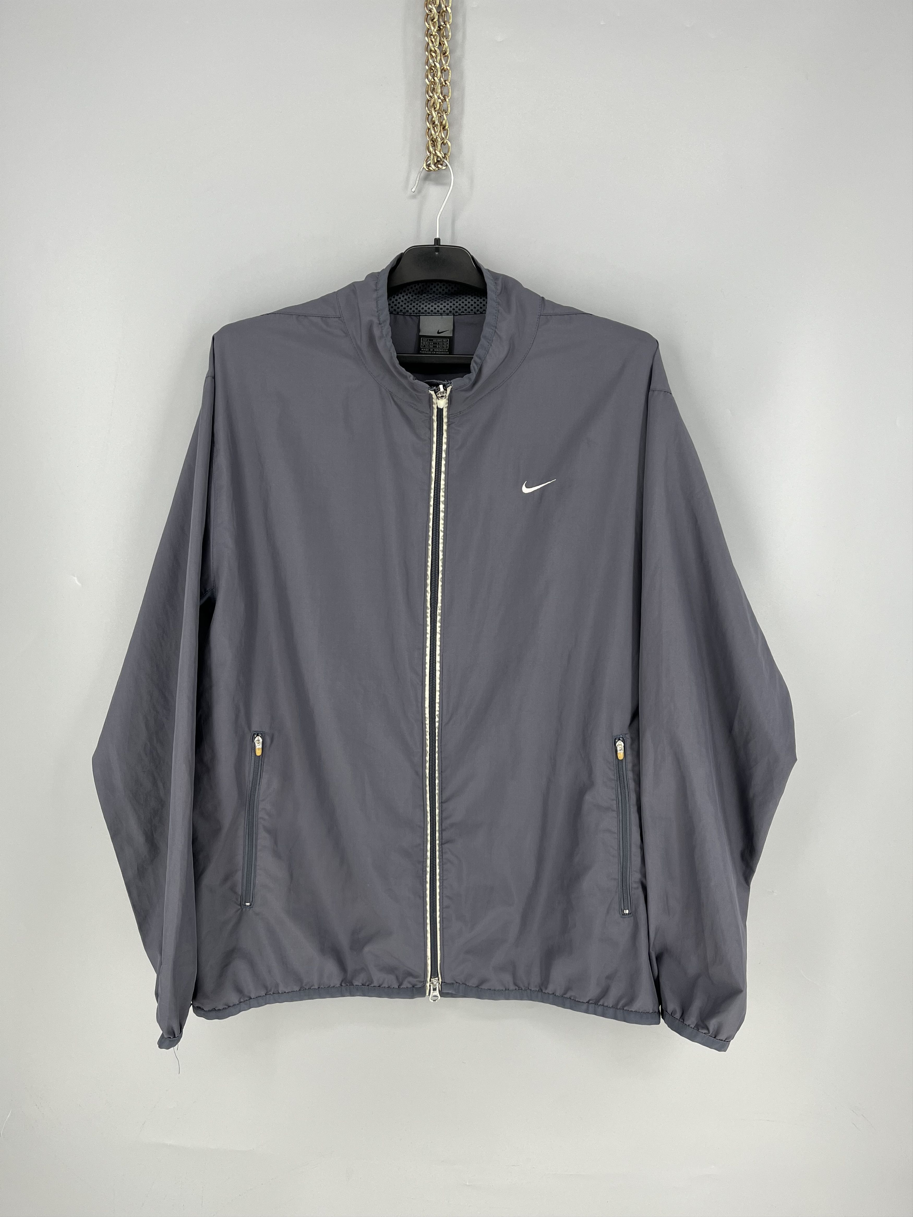 Nike Vintage Y2K Nike Drill jacket Retro Archive 2000s Size US L / EU 52-54 / 3 - 1 Thumbnail