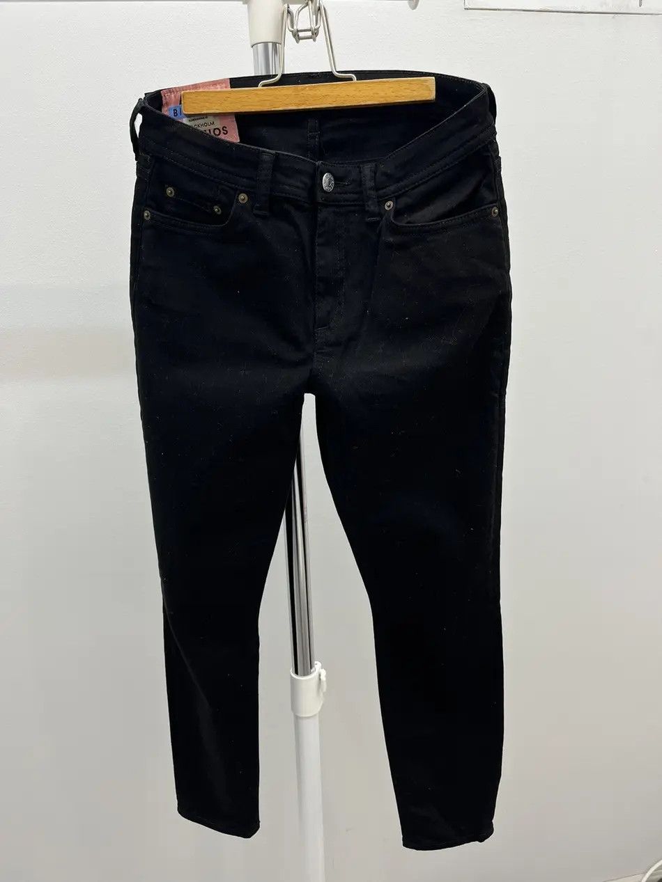 Acne Studios Acne Studios Bla Konst Climb Stay Black Denim Jeans Size 28" / US 6 / IT 42 - 1 Thumbnail