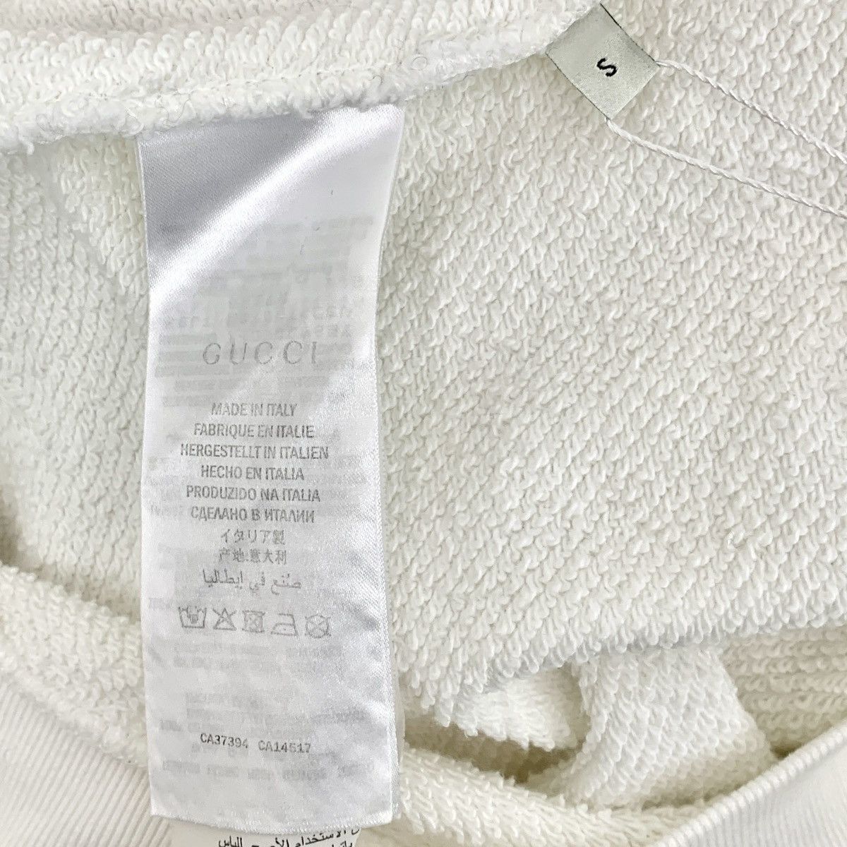 Gucci Gucci Tennis Racket Letter Long Sleeve Sweatshirt K26WX Size S / US 4 / IT 40 - 7 Thumbnail