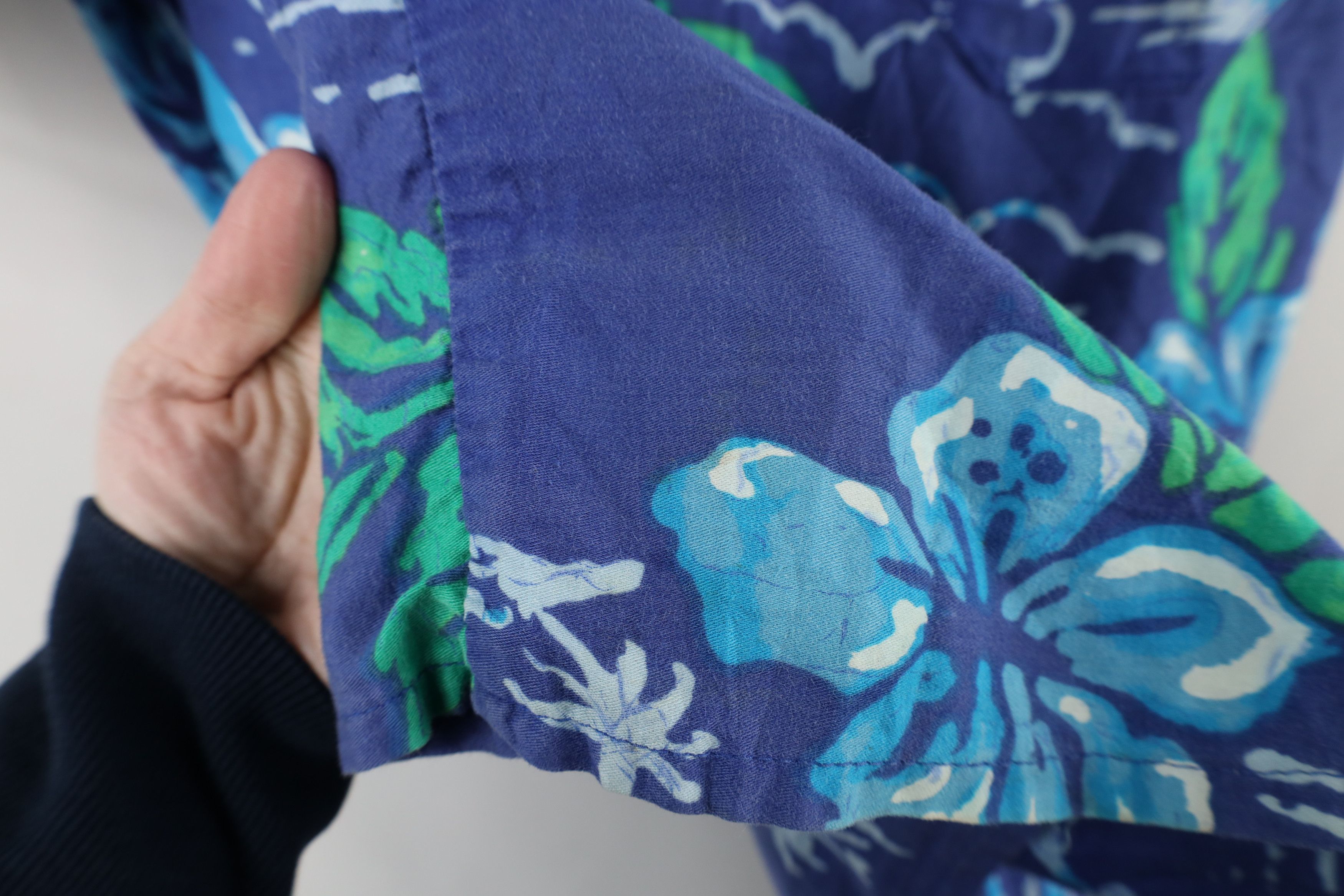 Vintage Vintage 60s 70s Streetwear Hawaiian Luau Button Shirt USA Size US L / EU 52-54 / 3 - 4 Thumbnail