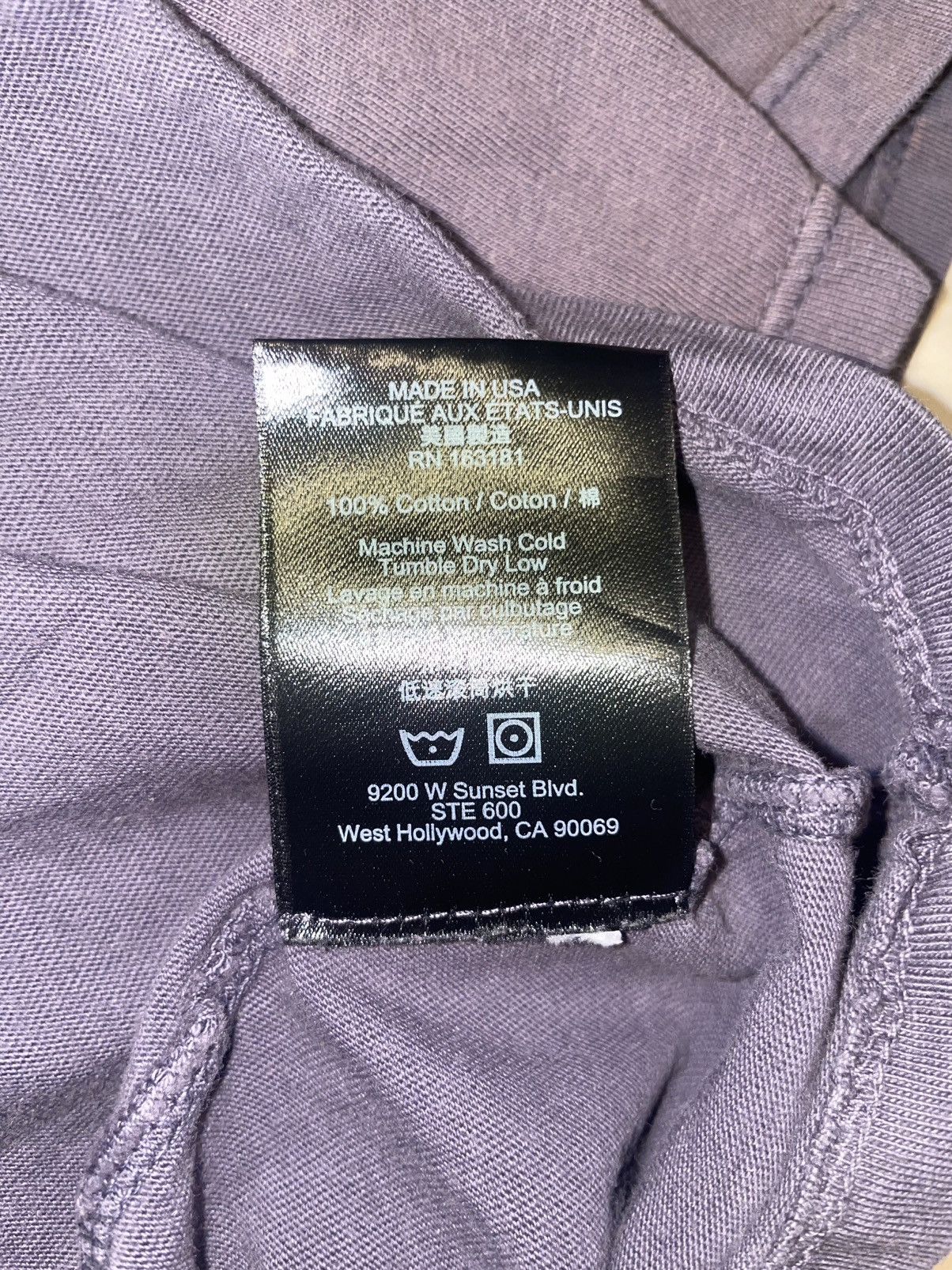 Rhude Rhude “Off Road 02” Desert Racing Graphic T-Shirt Purple Size US M / EU 48-50 / 2 - 2 Thumbnail
