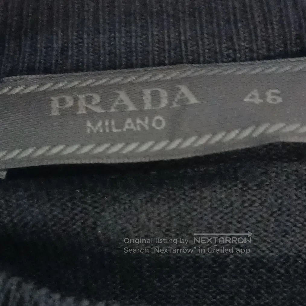 Prada Prada Cotton Crewneck Sweater Size 46. Size US S / EU 44-46 / 1 - 2 Thumbnail