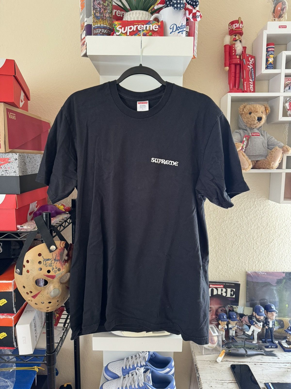 Supreme Supreme worship tee black | Grailed
