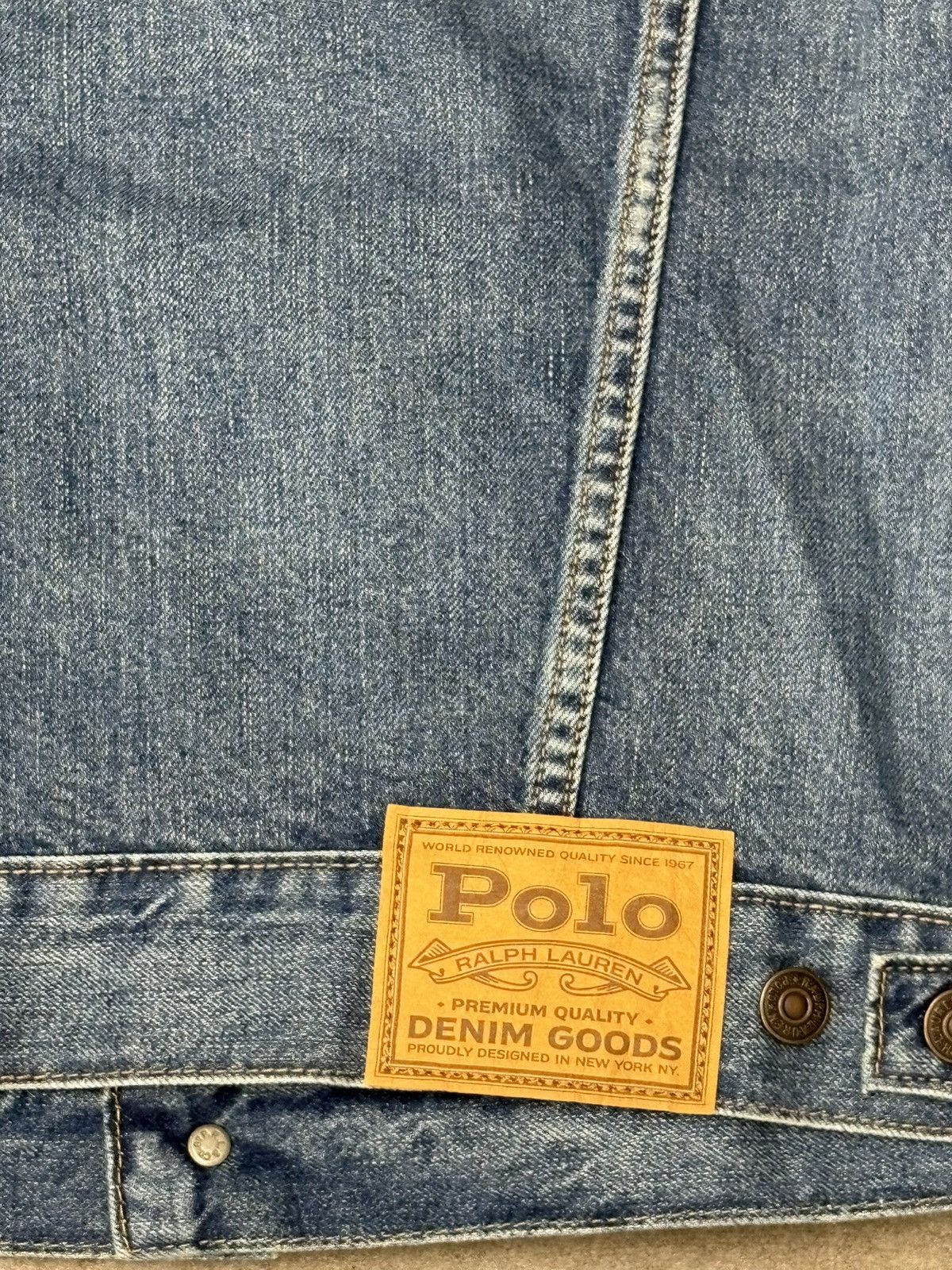 Polo Ralph Lauren Navy Cropped Denim Jacket Ralph Lauren Women’s S – New Size S / US 4 / IT 40 - 6 Thumbnail