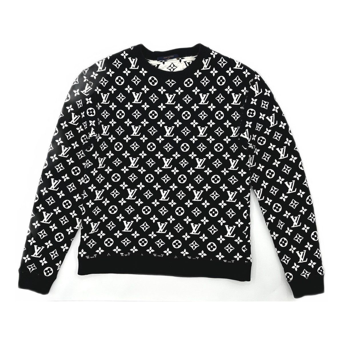 Louis Vuitton Louis Vuitton Full Monogram Jacquard Crewneck sweatshirt Size US XS / EU 42 / 0 - 1 Thumbnail
