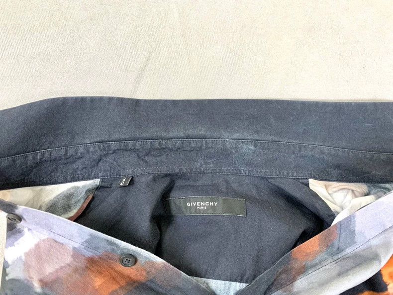Givenchy Givenchy Size41 Oil Painting Shirt Size US M / EU 48-50 / 2 - 9 Thumbnail