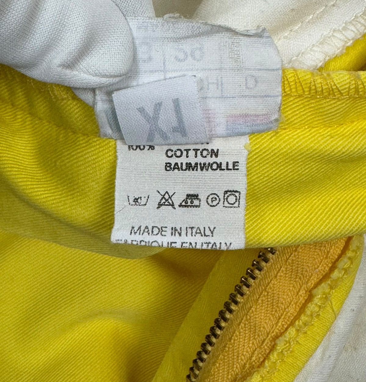 Vintage Roccobarocco Vintage Jeans Yellow Logo Size 29 Size 29" - 15 Thumbnail