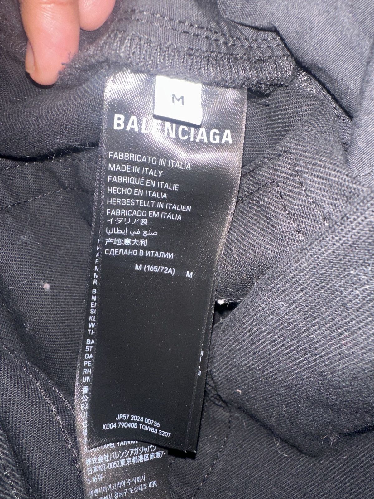 Balenciaga Balenciaga Unisex Flared Jeans - Black Soft Italian Denim Size US 32 / EU 48 - 7 Thumbnail