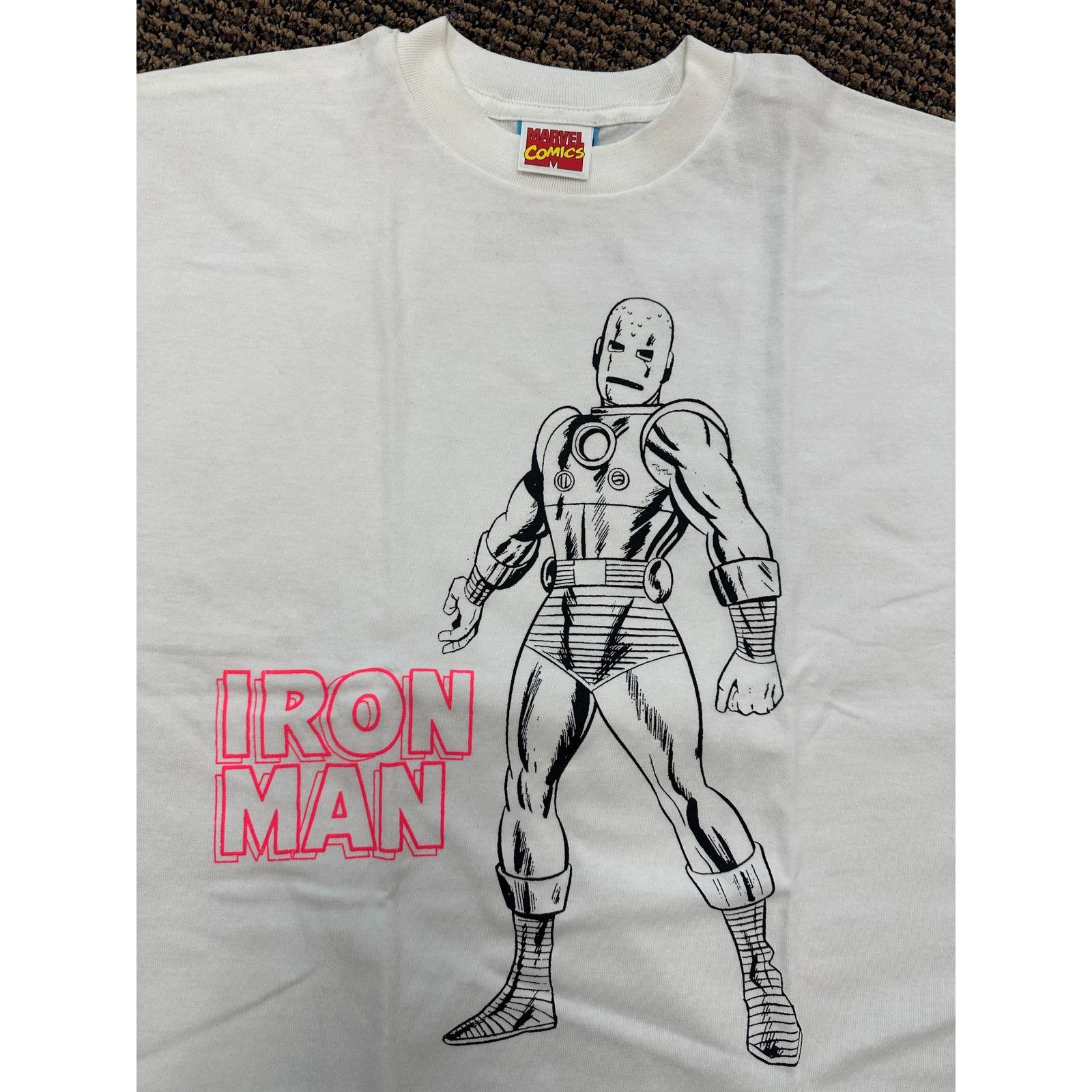 Bape Bape x Marvel 'Iron Man' Tee~sizeL Size US L / EU 52-54 / 3 - 1 Thumbnail