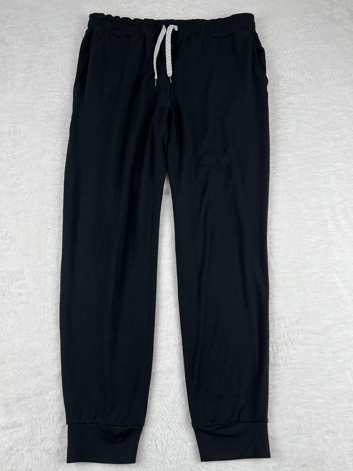 Vuori Vuori Performance Jogger Black Drawstring Athletic Size M Size 30" / US 8 / IT 44 - 1 Thumbnail