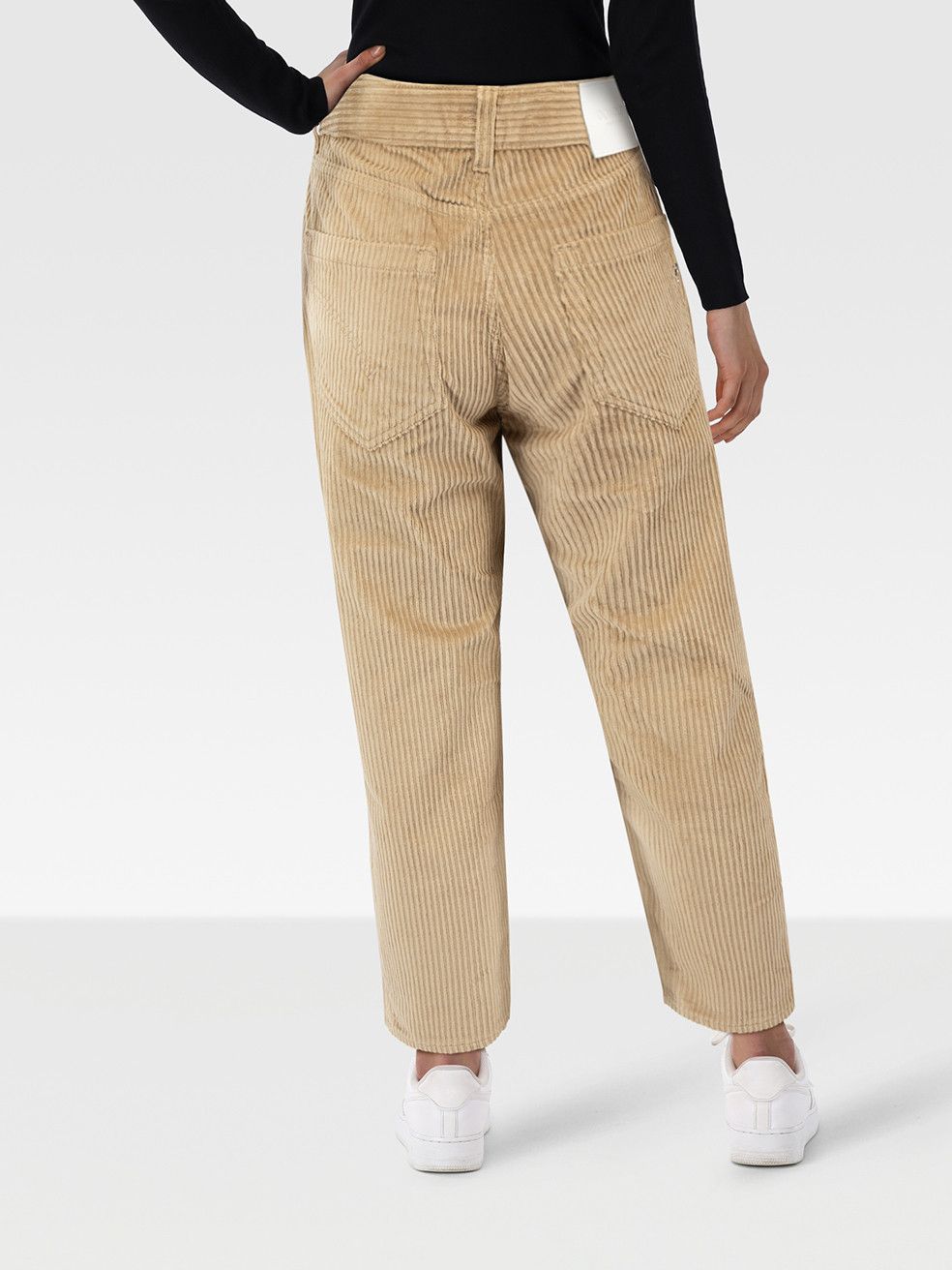Dondup Camel Brown Koons Velvet Trousers Size 28" / US 6 / IT 42 - 2 Thumbnail