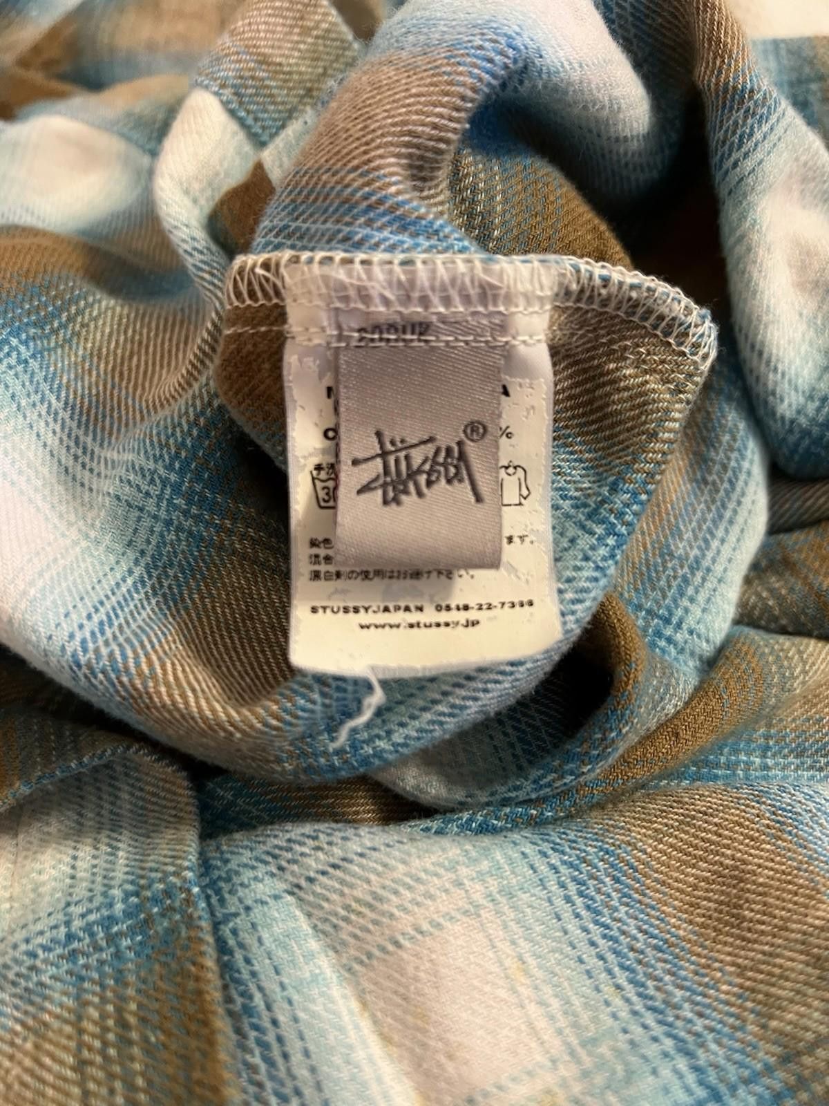 Stussy Vintage Stussy Button Down Plaid Flannel Shirt Medium Size US L / EU 52-54 / 3 - 6 Thumbnail