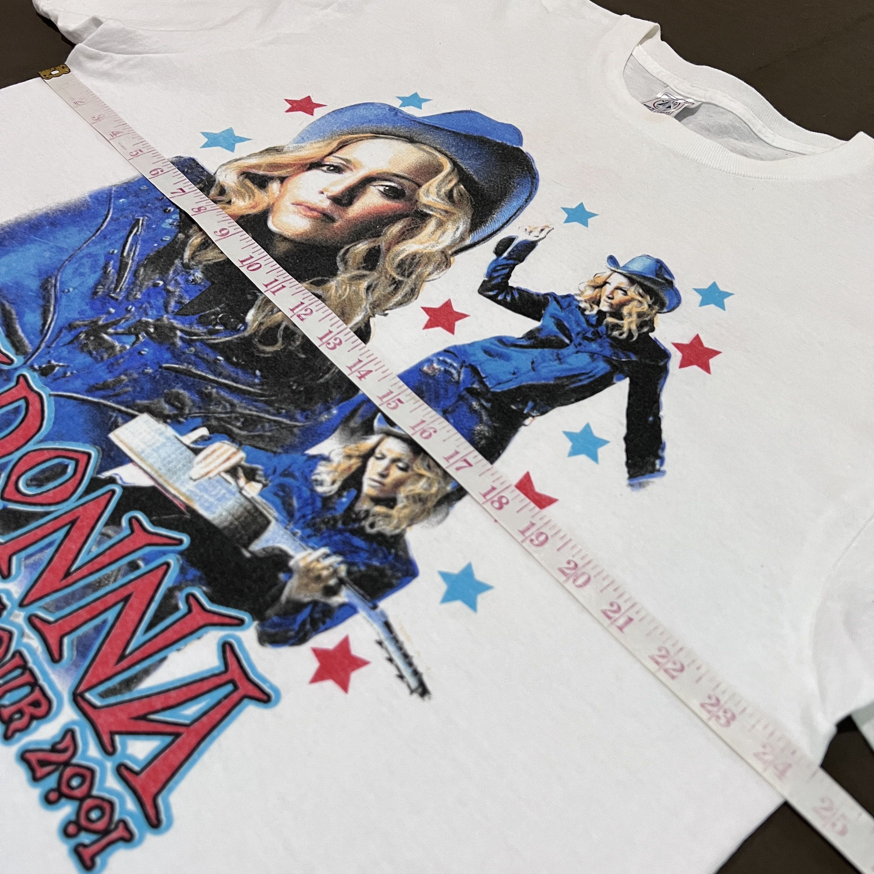 Band Tees Vintage 90s Madonna Drowned World Tour Promo Tee XL Size US XL / EU 56 / 4 - 12 Thumbnail