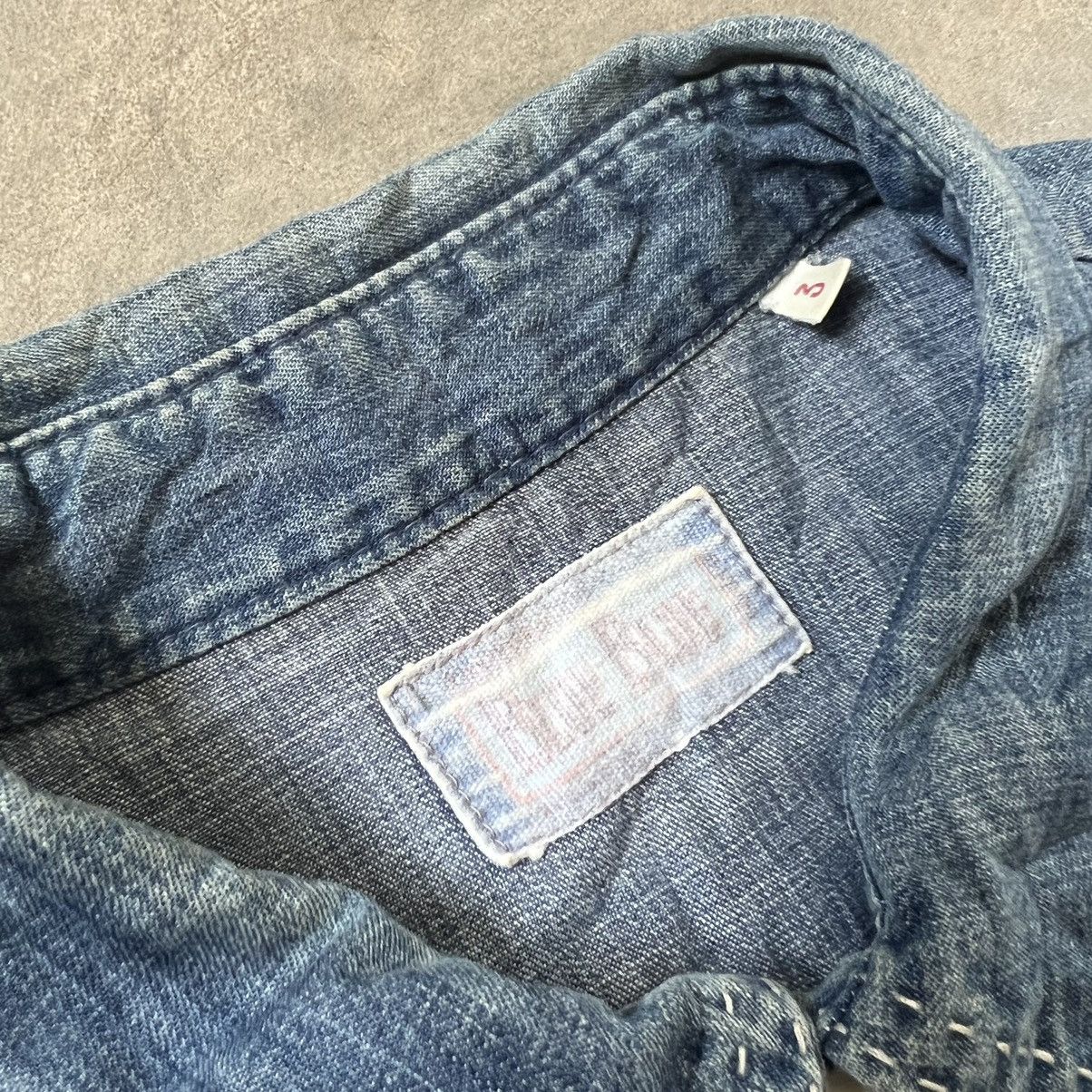 Blue Blue Japan Blue Blue Japan Kapital Style Indigo Denim Western Shirt Size US M / EU 48-50 / 2 - 8 Thumbnail