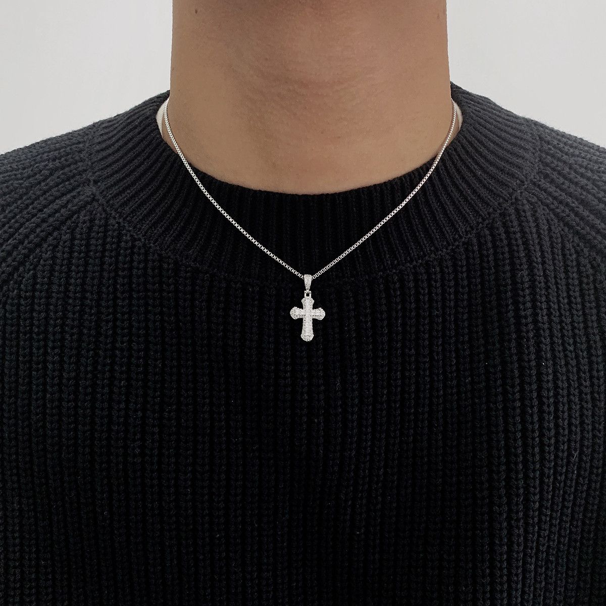 Other Cross Dark STEAL! Y2K Chains Necklace Chain Size ONE SIZE - 1 Thumbnail