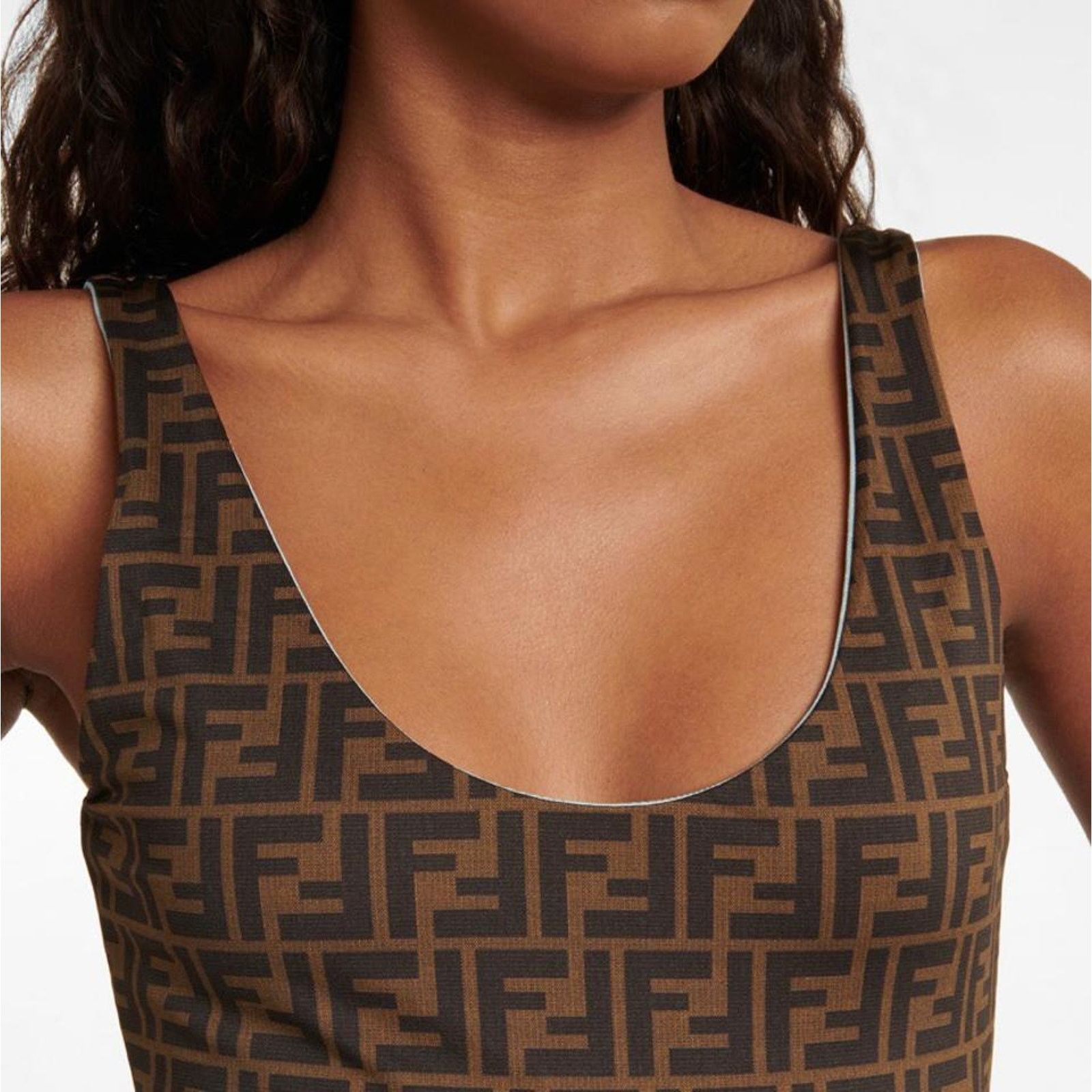 Fendi FF logo reversible swimsuit bodysuit 40 Size S / US 4 / IT 40 - 4 Thumbnail