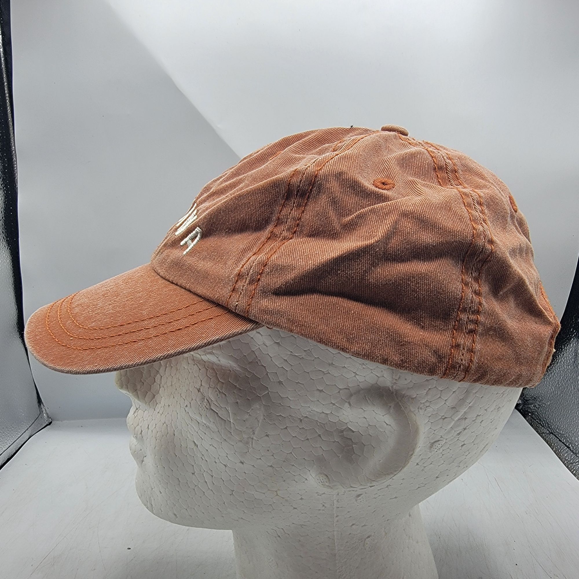 Other Montana Sportsman Adults Burnt Orange Baseball Hat Cap Adjus Size ONE SIZE - 2 Thumbnail