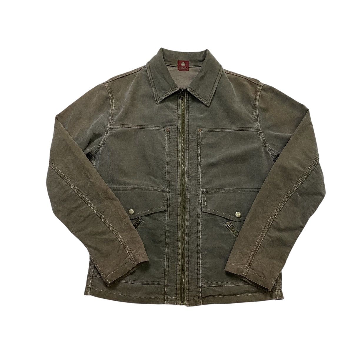Japanese Brand × Vintage Blueway Union made patina jacket Size US L / EU 52-54 / 3 - 7 Thumbnail