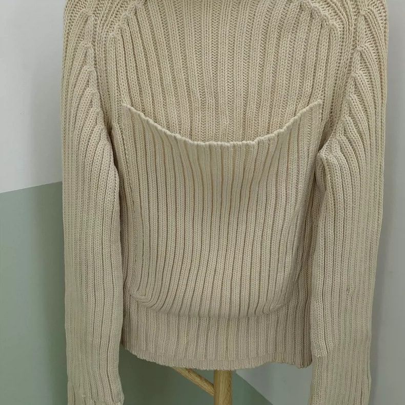 Yohji Yamamoto Yohji Yamamoto size 3 Pure Wool Twist Woven Thick Show Car Size M / US 6-8 / IT 42-44 - 5 Thumbnail