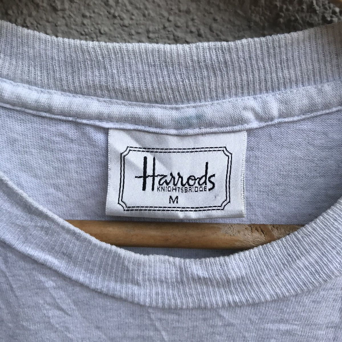 Harrods × Vintage Vintage 90s HARRODS london logo tee Size US M / EU 48-50 / 2 - 3 Thumbnail