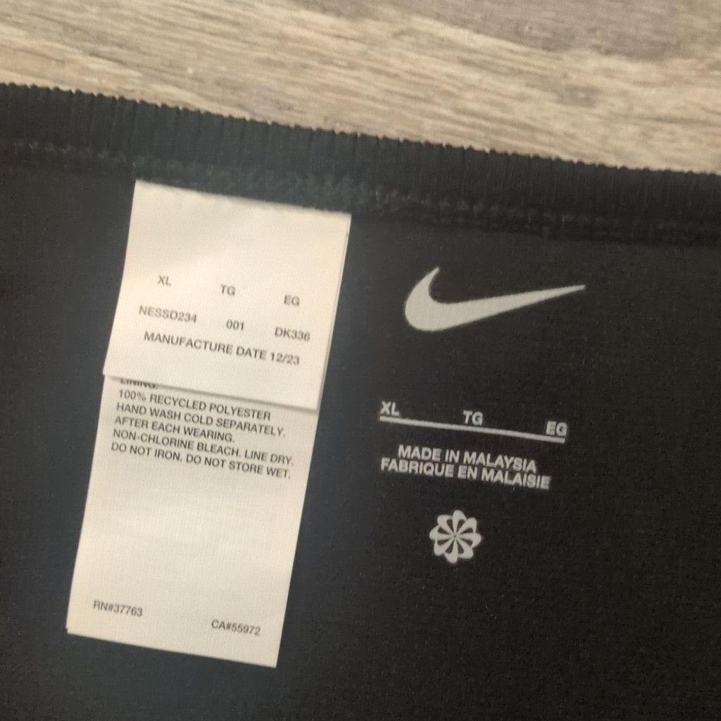 Nike Nike black swim bottoms size XL Size ONE SIZE - 2 Thumbnail