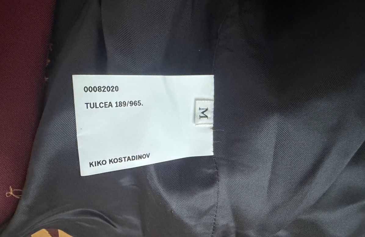 Kiko Kostadinov Kiko Kostadinov SS20 Lasso Short Blazer (Red - M) Size US M / EU 48-50 / 2 - 13 Thumbnail