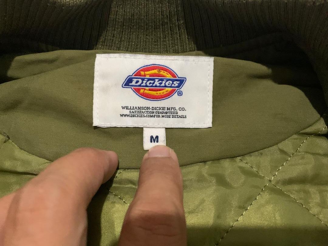 Dickies DICKIES BOMBER Jacket Faded green Army Size US M / EU 48-50 / 2 - 9 Thumbnail