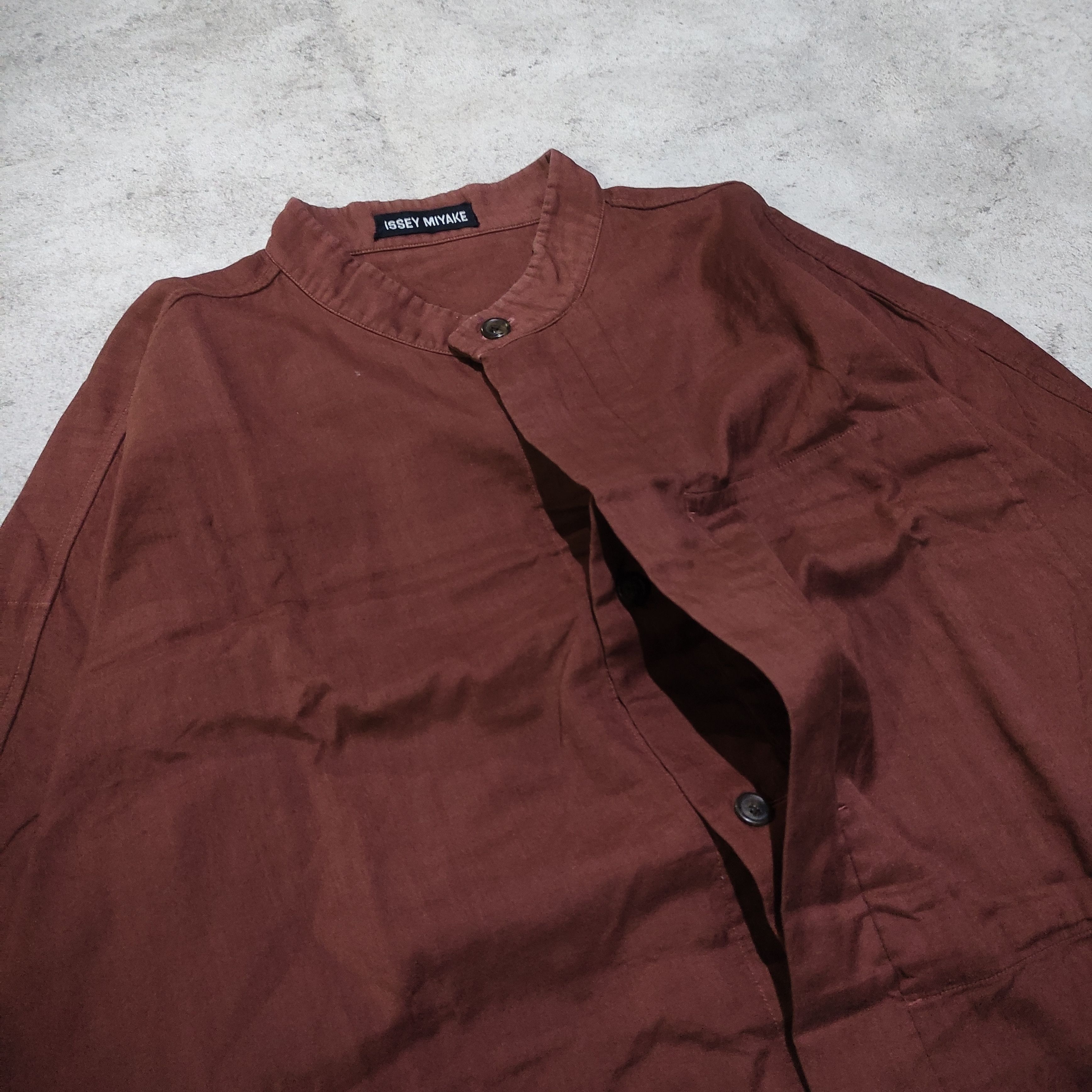 Designer × Issey Miyake × Japanese Brand Issey Miyake Long Shirt Japanese brand archive Size US L / EU 52-54 / 3 - 9 Thumbnail