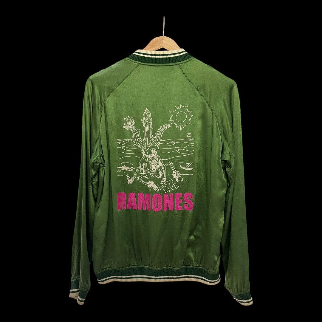 Hysteric Glamour HYSTERIC GLAMOUR X RAMONES JAPANESE BRAND SUKAJAN JACKET Size US M / EU 48-50 / 2 - 1 Thumbnail