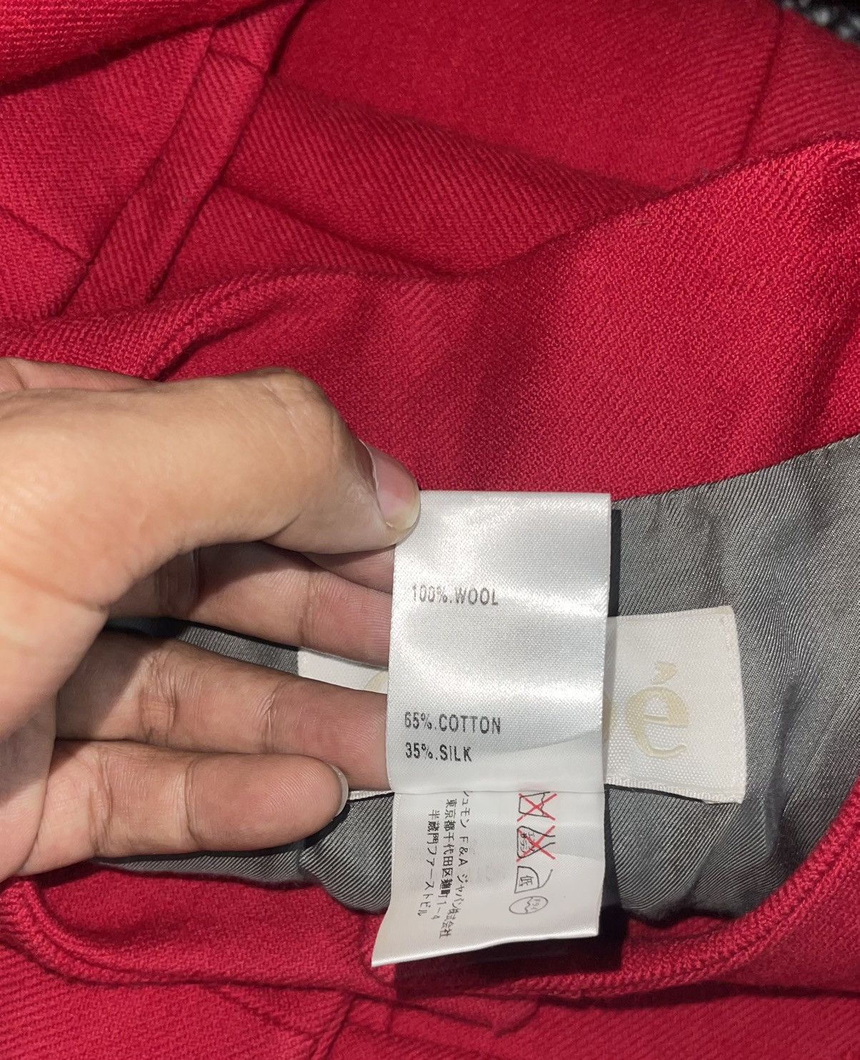 Chloe Chloé Designer Coat – 100% Wool Outer, Cotton-Silk Lining Size S / US 4 / IT 40 - 5 Thumbnail