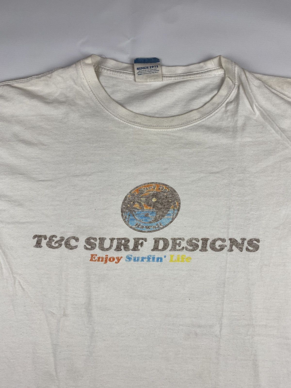 Vintage Vintage T&C surf tshirt Size US L / EU 52-54 / 3 - 1 Thumbnail