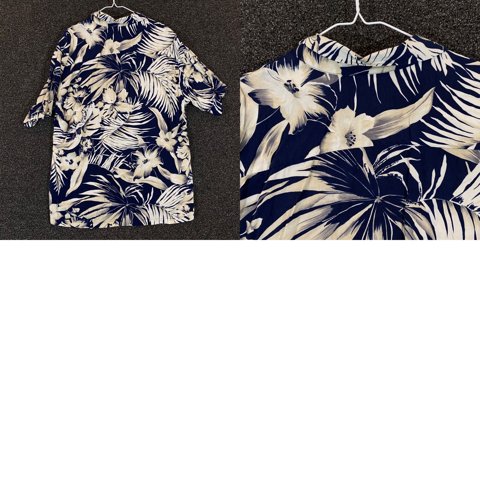 Tori Richard Tori Richard Shirt Mens XL Multicolor Floral Button-Up Short Sleeve Cotton Hawaiian Casual Mens Size US XL / EU 56 / 4 - 8 Thumbnail